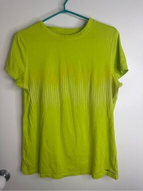 Athletic Works Neon Green Women's Performance Tee XL